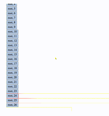 The LazyTree React component in action.